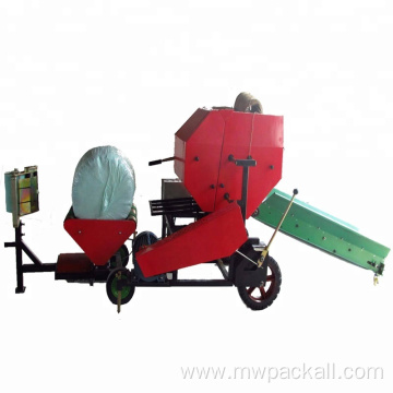 Semi auto corn silage packing machine/best silage wrapping machine